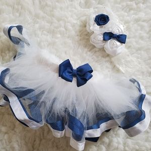 Newborn baby photography prop outfit tutu skirt
